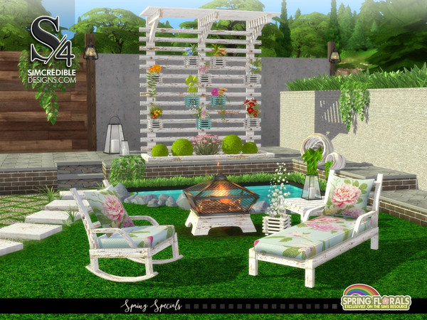 Sims 4 — Spring Specials C by SIMcredible! — This is the third and last part of the Spring Specials collection.