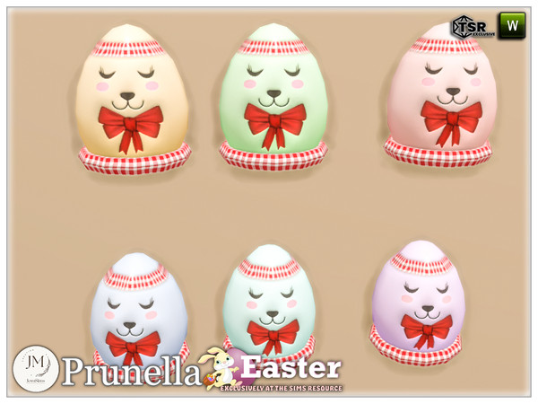 Sims 4 — easter prunellla deco egg4 by jomsims — Easter prunella set