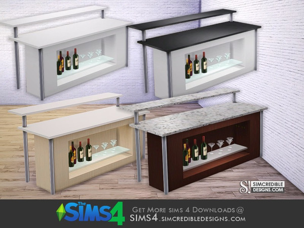 Sims 4 — Young Way Kitchen - bar by SIMcredible! — by SIMcredibledesigns.com available at TSR __________________ * 4