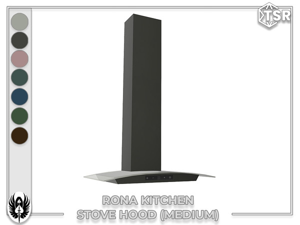 Sims 4 — Nemesis_im - Rona Kitchen Stove Hood (Medium) by nemesis_im — Sets of furniture fromRona Kitchen Set includes 10