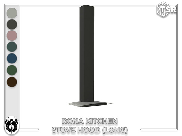 Sims 4 — Nemesis_im - Rona Kitchen Stove Hood (Long) by nemesis_im — Sets of furniture fromRona Kitchen Set includes 10