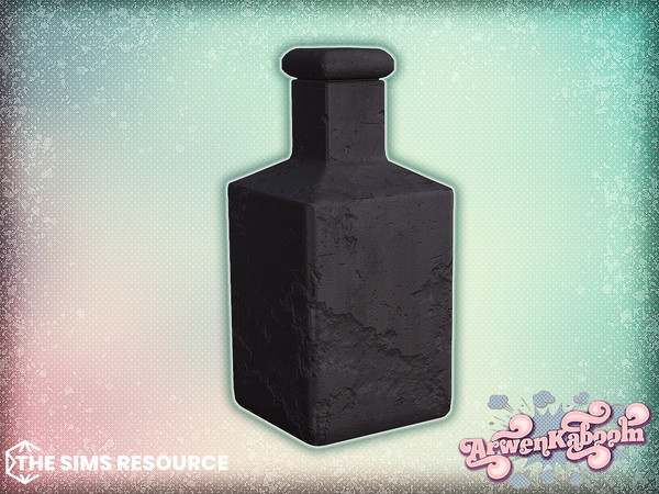 Sims 4 — Arcum - Stone Bottle by ArwenKaboom — Base game object in multiple recolors. Find all items by searching