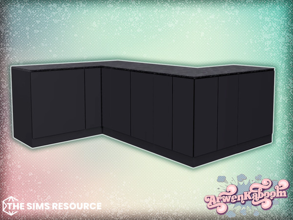 Sims 4 — Arcum - Counter by ArwenKaboom — Base game object in multiple recolors. Find all items by searching