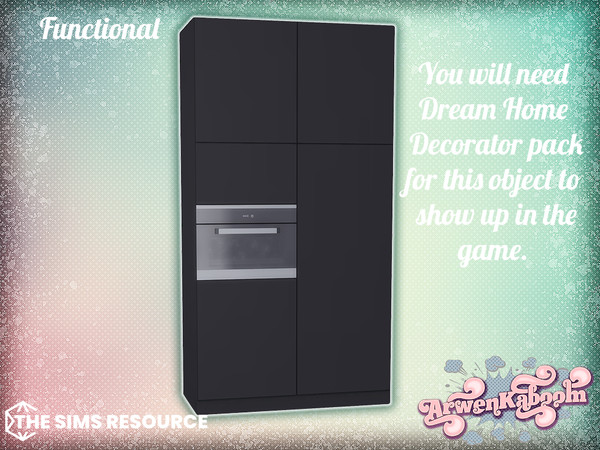 Sims 4 — Arcum - Oven by ArwenKaboom — Dream Home Decorator object in multiple recolors. Find all items by searching