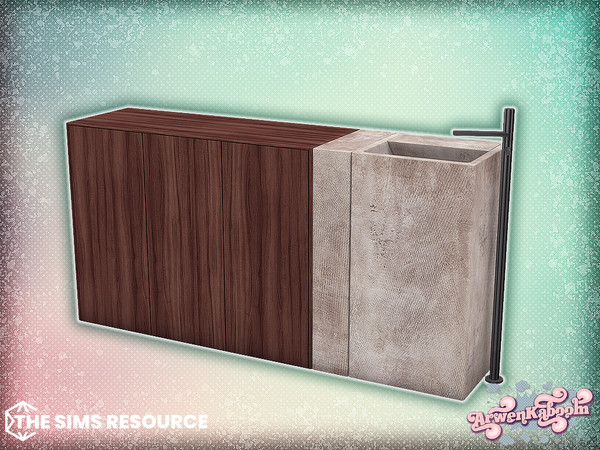 Sims 4 — Arcum Bathroom - Sink by ArwenKaboom — Base game object in multiple recolors. Find all items by searching