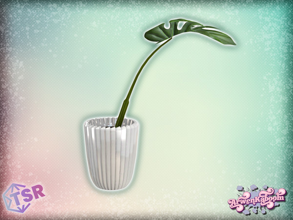 Sims 4 — Skara Plant by ArwenKaboom — Base game object with multiple recolors. You can search all items by typing