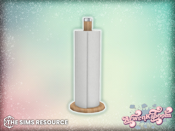 Sims 4 — Arran - Kitchen Paper Towel by ArwenKaboom — Base game object in multiple recolors. Search all items by typing
