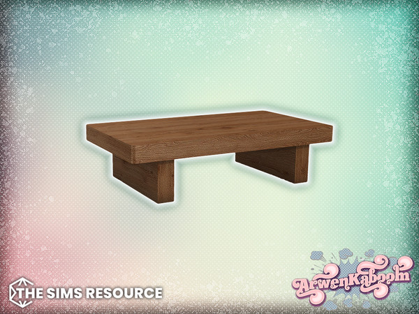 Sims 4 — Arran - Tiny Table by ArwenKaboom — Base game object in multiple recolors. Search all items by typing