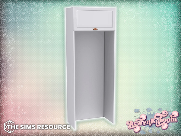 Sims 4 — Arran - Fridge Cabinet by ArwenKaboom — Base game object in multiple recolors. Search all items by typing