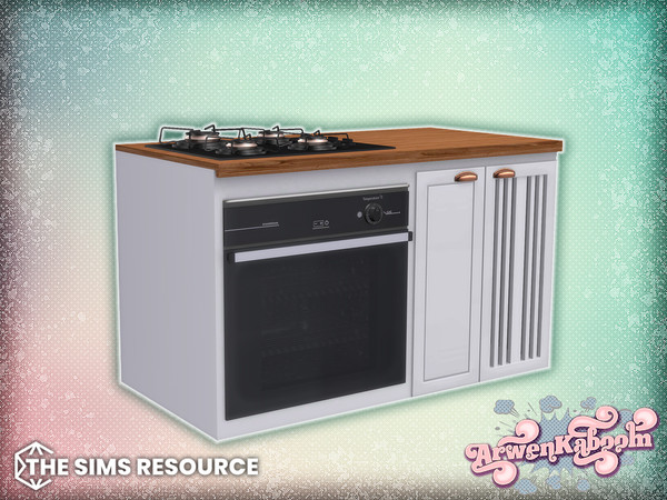 Sims 4 — Arran - Stove by ArwenKaboom — Base game object in multiple recolors. Search all items by typing