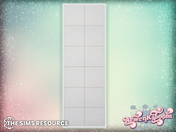 Sims 4 — Arran - Wall Tiles by ArwenKaboom — Base game object in multiple recolors. Search all items by typing