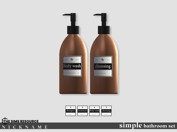 Sims 4 — simple bathroom set_dispenser ver2 by NICKNAME_sims4 — simple bathroom set 12 package files. simple bathroom