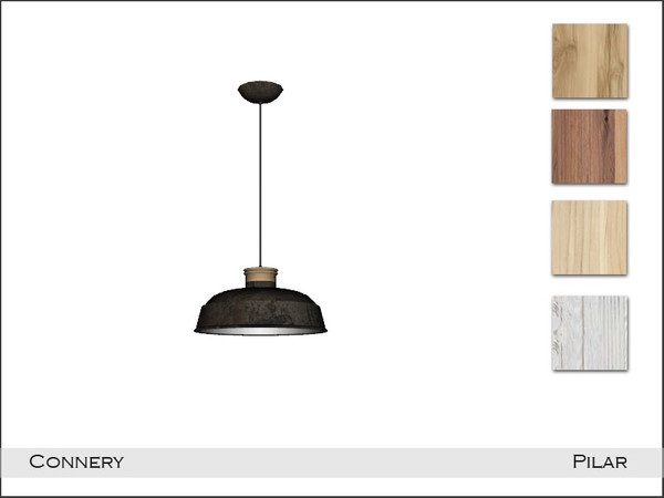 Sims 4 — Pilar Connery CeilingLight by Pilar — Created by Pilar for TSR sims4