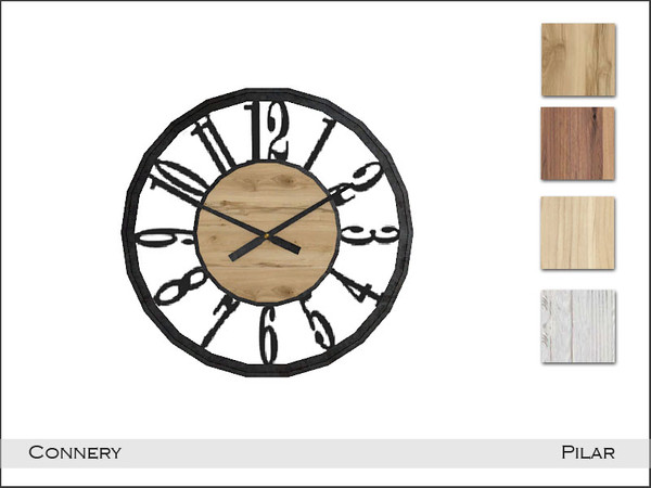 Sims 4 — Pilar Connery Clock by Pilar — Created by Pilar for TSR sims4