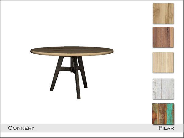 Sims 4 — Pilar Connery DiningTable by Pilar — Created by Pilar for TSR sims4