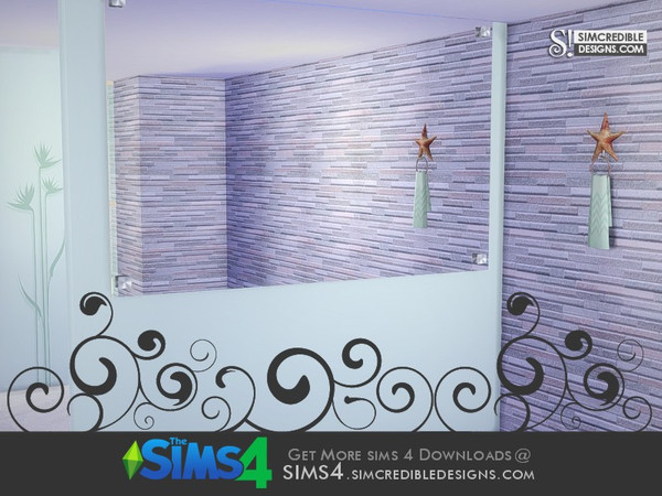 Sims 4 — Madeira mirror by SIMcredible! — by SIMcredibledesigns.com available at TSR