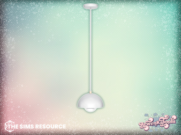 Sims 4 — Blushy - Ceiling Lamp by ArwenKaboom — New modern living room in vibrant and neutral colors. All items are base