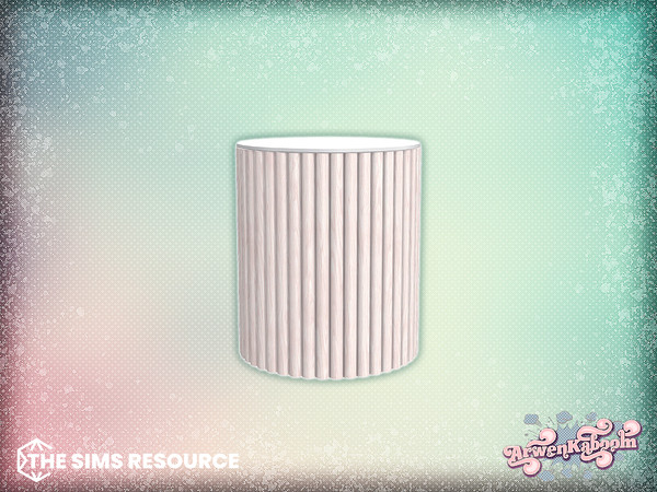 Sims 4 — Blushy - End Table by ArwenKaboom — New modern living room in vibrant and neutral colors. All items are base