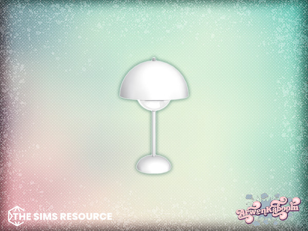 Sims 4 — Blushy - Table Lamp by ArwenKaboom — New modern living room in vibrant and neutral colors. All items are base