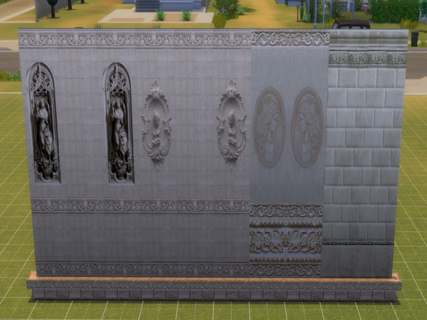 Sims 4 — WALL3.package by Malom — The Sims 4 walls set