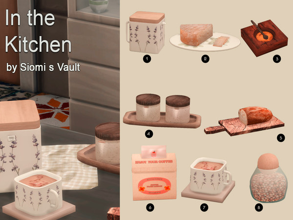 Sims 4 — In the Kitchen by siomisvault — I made this for a new kitchen I hope you find it useful! Thank you so much for