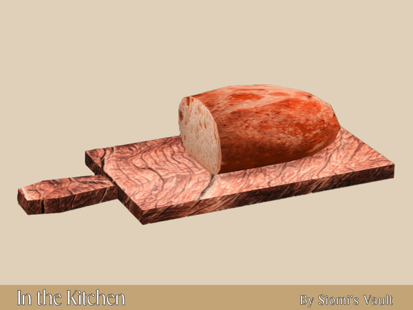 Sims 4 — In the Kitchen - Bread by siomisvault — I made this for a new kitchen I hope you find it useful! Thank you so