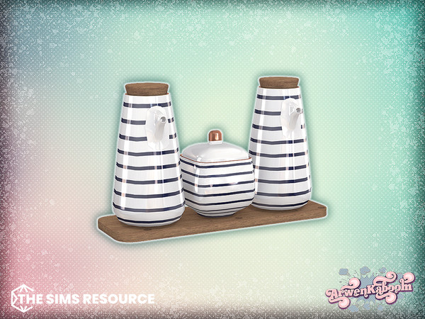 Sims 4 — Cuteko - Bottles And Bowl Tray by ArwenKaboom — New sets with cute kitchen deco accessories. All items are base
