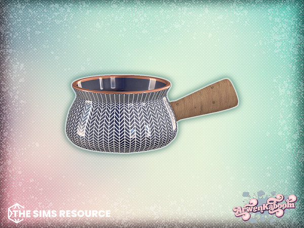Sims 4 — Cuteko - Small Pot by ArwenKaboom — New sets with cute kitchen deco accessories. All items are base game and can