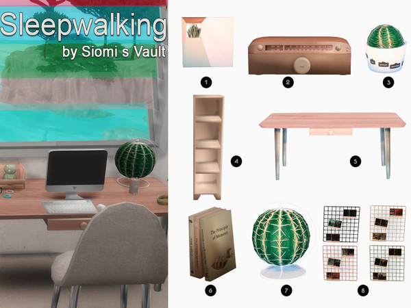 Sims 4 — Sleepwalking by siomisvault — This is the second part of Sometimes set to have a full room! Thank you so much