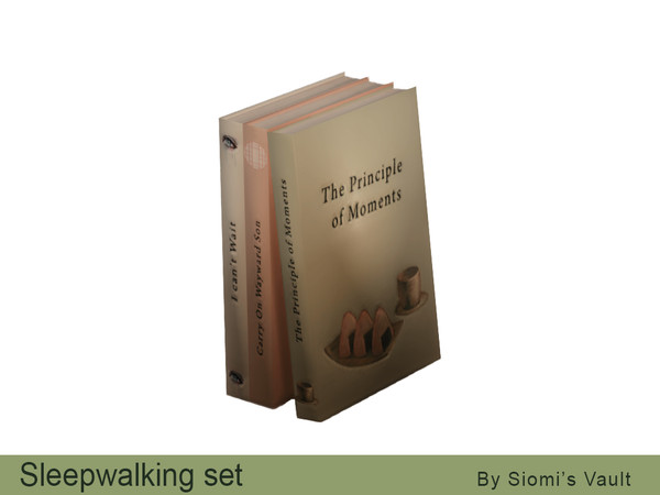 Sims 4 — Sleepwalking - Books by siomisvault — This is the second part of Sometimes set to have a full room! Thank you so
