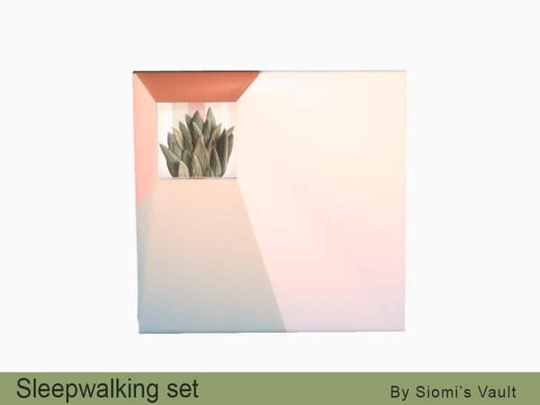 Sims 4 — Sleepwalking - Painting #01 by siomisvault — This is the second part of Sometimes set to have a full room! Thank