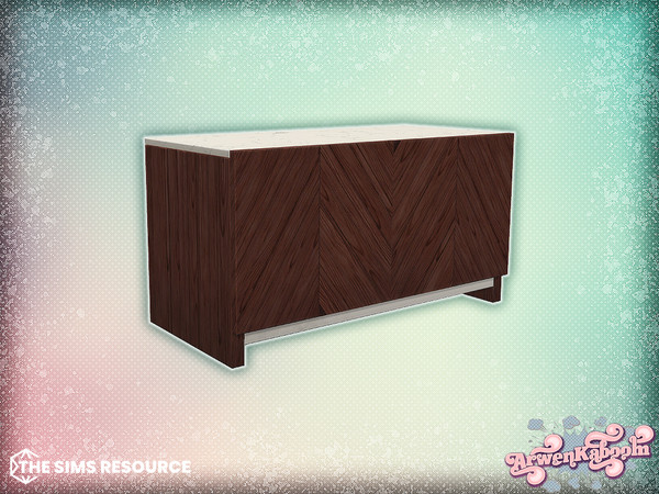 Sims 4 — Comfert - Dresser by ArwenKaboom — New living room set.