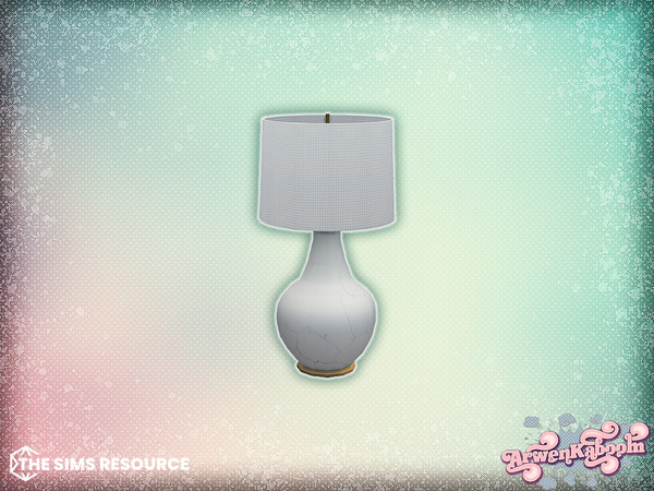 Sims 4 — Comfert - Table Lamp by ArwenKaboom — New living room set.