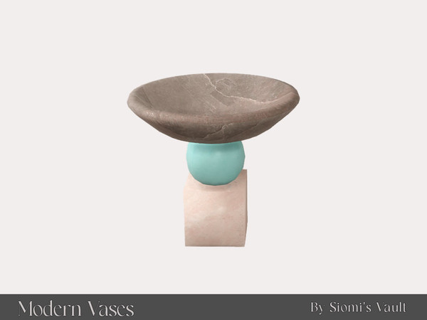 Sims 4 — Modern Vases - Vase #01 by siomisvault — Again with the vases I know but I like making those and when you don't