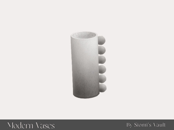 Sims 4 — Modern Vases - Vase #03 by siomisvault — Again with the vases I know but I like making those and when you don't