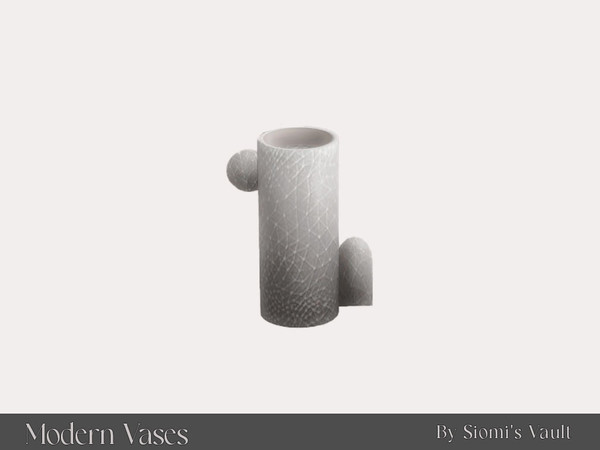 Sims 4 — Modern Vases - Vase #04 by siomisvault — Again with the vases I know but I like making those and when you don't