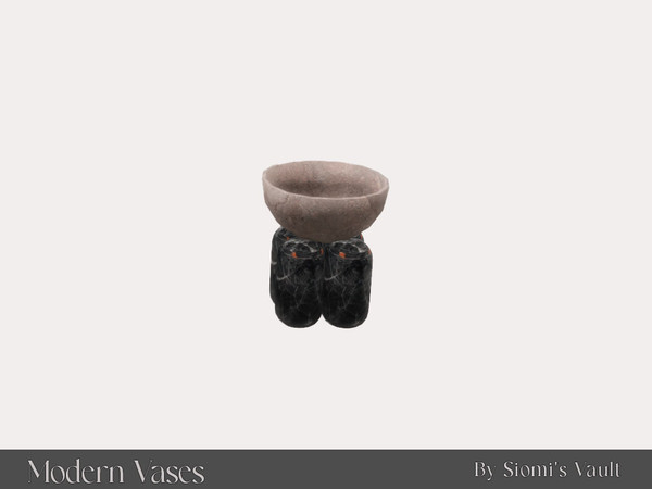 Sims 4 — Modern Vases - Vase #06 by siomisvault — Again with the vases I know but I like making those and when you don't