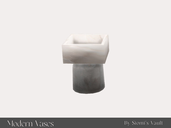 Sims 4 — Modern Vases - Vase #07 by siomisvault — Again with the vases I know but I like making those and when you don't