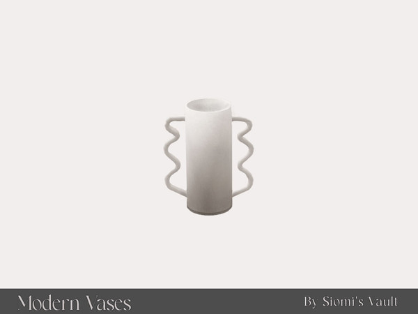 Sims 4 — Modern Vase - Vase #08 by siomisvault — Again with the vases I know but I like making those and when you don't