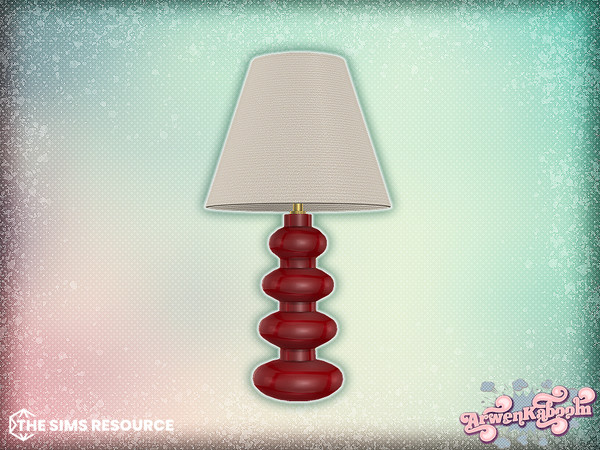 Sims 4 — Lampster - Lamp 1 by ArwenKaboom — New set featuring table lamps in many shapes. All items are base game and you