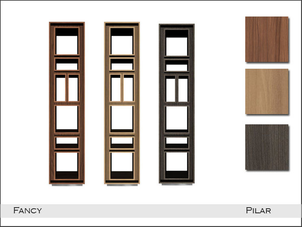 Sims 4 — Pilar Fancy Shelf1 by Pilar — Study and relaxation corner in cheerful colors