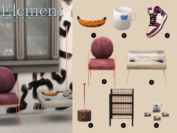 Sims 4 — Element by siomisvault — Hope you like this one Thank you so much for your love and support keeps me creating!