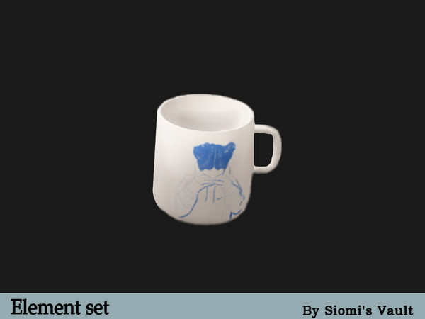 Sims 4 — Element - Mug by siomisvault — Hope you like this one Thank you so much for your love and support keeps me
