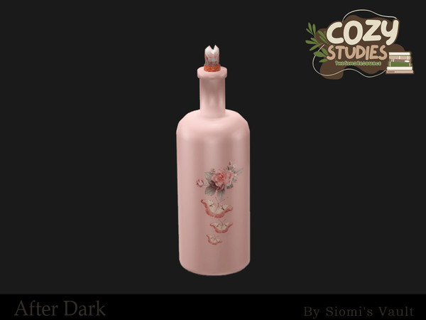 Sims 4 — After Dark - Bottle by siomisvault — Cozy studies feelings for you! Thank you so much for the love and support