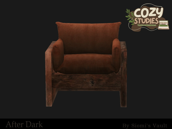 Sims 4 — After Dark - Sofa by siomisvault — Cozy studies feelings for you! Thank you so much for the love and support