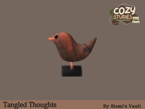 Sims 4 — Tangled Thoughts - Bird by siomisvault — More stuff for that cozy home of you! I hope you like it! Thank you so