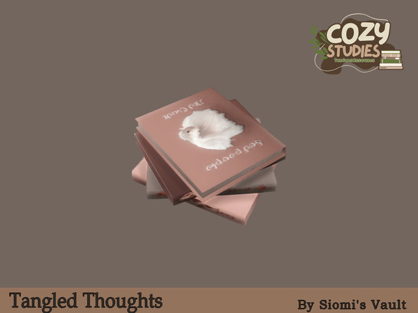 Sims 4 — Tangled Thoughts - Books by siomisvault — More stuff for that cozy home of you! I hope you like it! Thank you so
