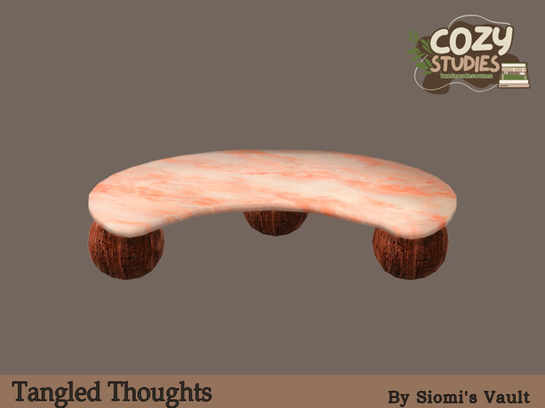 Sims 4 — Tangled Thoughts - Coffeetable by siomisvault — More stuff for that cozy home of you! I hope you like it! Thank