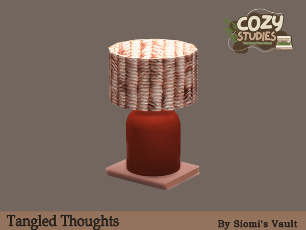 Sims 4 — Tangled Thoughts - Lamp by siomisvault — More stuff for that cozy home of you! I hope you like it! Thank you so