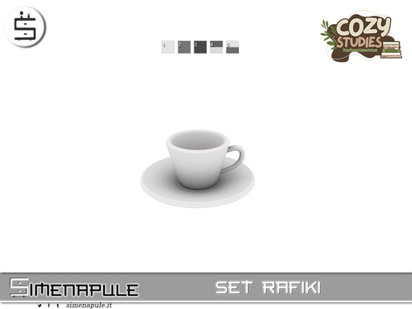 Sims 4 — Set Rafiki- Espresso Cup by Simenapule — Set Rafiki Part 2 Set Rafiki Part 2